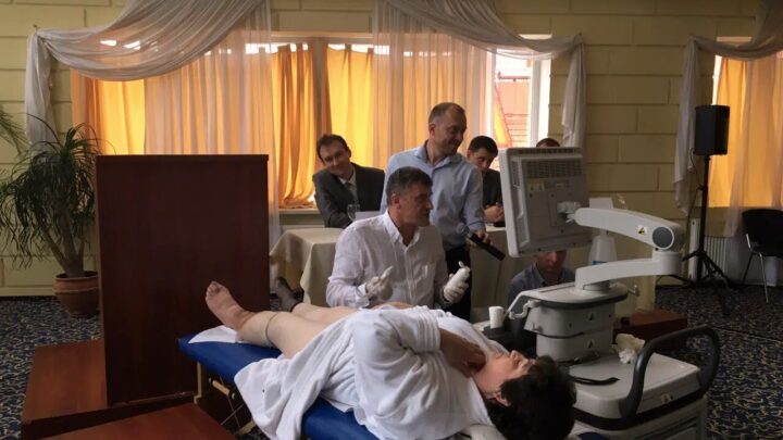 Демонстрація методу лікування на конференції | MED CENTER LIFE Демонстрация метода лечения на конференции